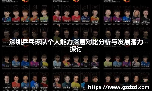 深圳乒乓球队个人能力深度对比分析与发展潜力探讨